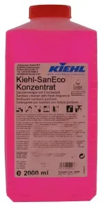 Kiehl SanEco-Konzentrat Sanitärreiniger, Sanitärreiniger mit Frischeduft, 1 Flasche à 2 Liter