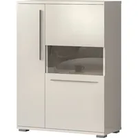PLACES OF STYLE Highboard »Piano Vitrine«, UV lackiert, Soft-Close