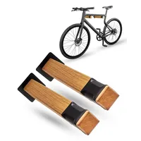Parax TWIN STICKS - Fahrrad Wandhalterung ocker|SCHWARZ 32 CM