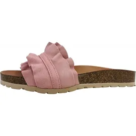 Verbenas Rocio Serraje Volante Pantolette Rosa 38 EU