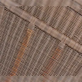 Mr. Deko bene living Strandkorb Komplettset Schaalsee Teak PE grau Modell 518