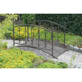 deluke Gartenbrücke PARIS 91,7 x 79,3 x 181,4 cm Schwarzbraun