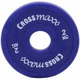 Crossmaxx Elite Fractional Plate - Hantelscheibe - 50 mm - 2 kg BLAU 2kg