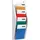 Helit Wandprospekthalter the arc silber DIN A5 4 x 8,0 x 54,0 cm, 1 St.