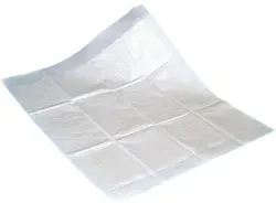 Hygostar® Krankenunterlagen Dry & Smooth, weiß, blau 52784 , 1 Packung = 25 Stück, Maße: 60 x 60 cm, 1-lagig, 700 ml