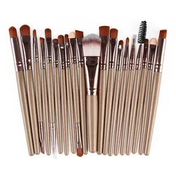 Pinselset Makeup Professionelles 20 Stk. Make Up Pinsel Set Kosmetikpinsel Neu