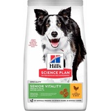 Hill's Mature Adult Senior Vitality Medium Huhn Hundefutter 2,5 kg