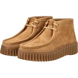 CLARKS Torhill Moss Damenschuhe / bequeme Schnür- Halbschuhe braun NEU - Braun - 41,5