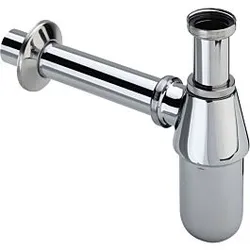 Viega Flaschengeruchsverschluss 125844 G 1 1/2x40mm, Messing verchromt, Tasse d= 60mm