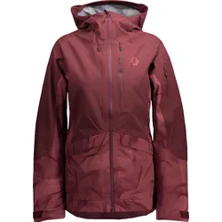 Scott Jacket W's Vertic 3L amaranth red/amaranth red prt (7062) XS
