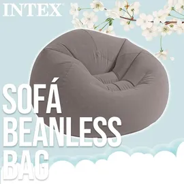 Intex Luftsessel Beanless Bag Chair grau