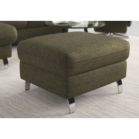 sit&more Stauraumhocker Grenoble, mit Stauraum und satinierten Füßen grün