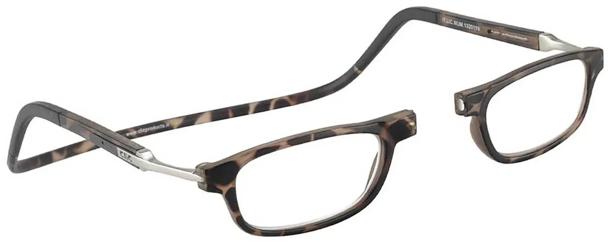 CLIC FLEX eckig Magnetlesebrille