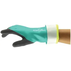 ANSELL Chemikalienhandschuhe AlphaTec 58-735 Größe 10 grün ( 4000371504 )