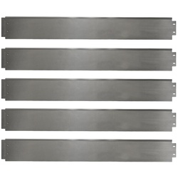 Rasenkante 5m 100x14cm verzinkt Beeteinfassung Beetumrandung Mähkante Metall Palisade