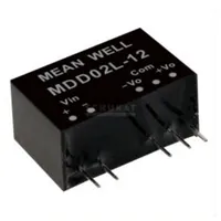 MeanWell Mean Well MDD02L-05 DC/DC-Wandlermodul 200mA 2W Anzahl Ausgänge: