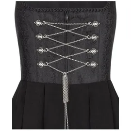 Nübler Dirndl lang Frau Wirtin Schwarz 44