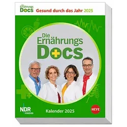 Heye Abreißkalender Die Ernährungs-Docs-Gesundheit durch das Jahr 2025