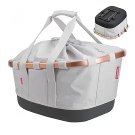 KLICKfix Bikebasket GT Uniklip2 twist sky rose