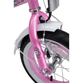 Bikestar Deluxe Cruiser 12" rosa Rücktrittbremse