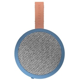KREAFUNK aGO II Fabric, Bluetooth 5.1 – Lautsprecher, River Blue