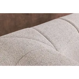 Riess-Ambiente Modernes Ecksofa ZERO GRAVITY 240cm graphit beige Strukturstoff 3-Sitzer Couch