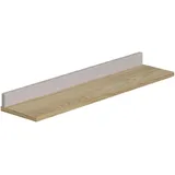 Paidi Wandboard Benne, Eiche, Hellgrau, Holzwerkstoff, 94.8x82x22.5 cm, Blauer Engel, Goldenes M, Babymöbel, Babyzimmerregale