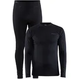 Craft Core Warm Baselayer Unterwäsche-Set Herren 999000 black L