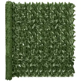 vidaXL Balkon-Sichtschutz 200 x 150 cm Grün Polyethylen