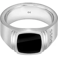 Boss Jewelry ring für Herren Kollektion ODELL 1580652S,M,L«, mit Onyx