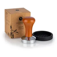 Buddy's Bar Kaffee Tamper mit Matte - 51 mm H:9cm