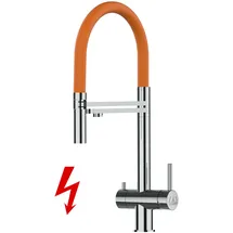 VIZIO Niederdruck 3 Wege Küchenarmatur Orange