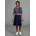 Jerseykleid mit Glitzergürtel Mädchen