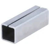 MS Beschläge Metallhülse Ausgleichshülse Stahl Vierkant-aufsteckhülse 8 auf 10mm