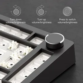 Akko Monsgeek M1 V5 ISO Barebone Kit - Schwarz