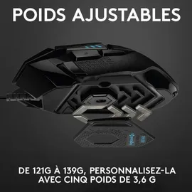 Logitech G502 Hero Gaming Maus schwarz