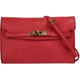 Samantha look Umhängetasche Leder Red