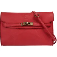 Samantha look Umhängetasche Leder Red