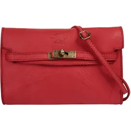 Samantha look Umhängetasche Leder Red