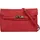 Samantha look Umhängetasche Leder Red