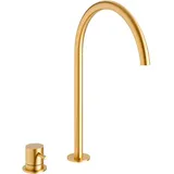 CHRIS BERGEN 2-Loch-Waschtischarmatur Brushed Gold