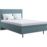 Schlaraffia Boxspringbett myNap, mit Tonnentaschenfederkern Xspring Matratze, Härtegrad H3, blau