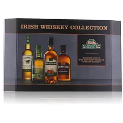 Cooley Collection Connemara - Kilbeggan - Tryconnell Tasting Set 40% Vol., 43% Vol. 4x0,05l in Geschenkbox