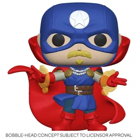 Funko Marvel: Infinity Warps - Soldier Supreme 858 - Funko Pop! - Vinyl Figur