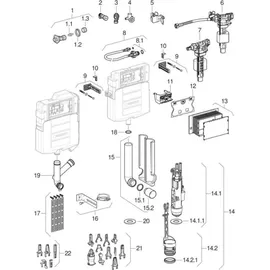 Geberit Duofix für Wand-WC, 112cm, mit Sigma UP-Spülkasten inkl. & Connect Box (111.900.00.5)