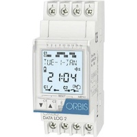 Orbis Zeitschalttechnik DATA LOG 2 230 V Hutschienen-Zeitschaltuhr digital