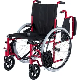 Romed Holland Romed Manueller Rollstuhl Dynamic faltbar Sitzbreite 46 cm rot
