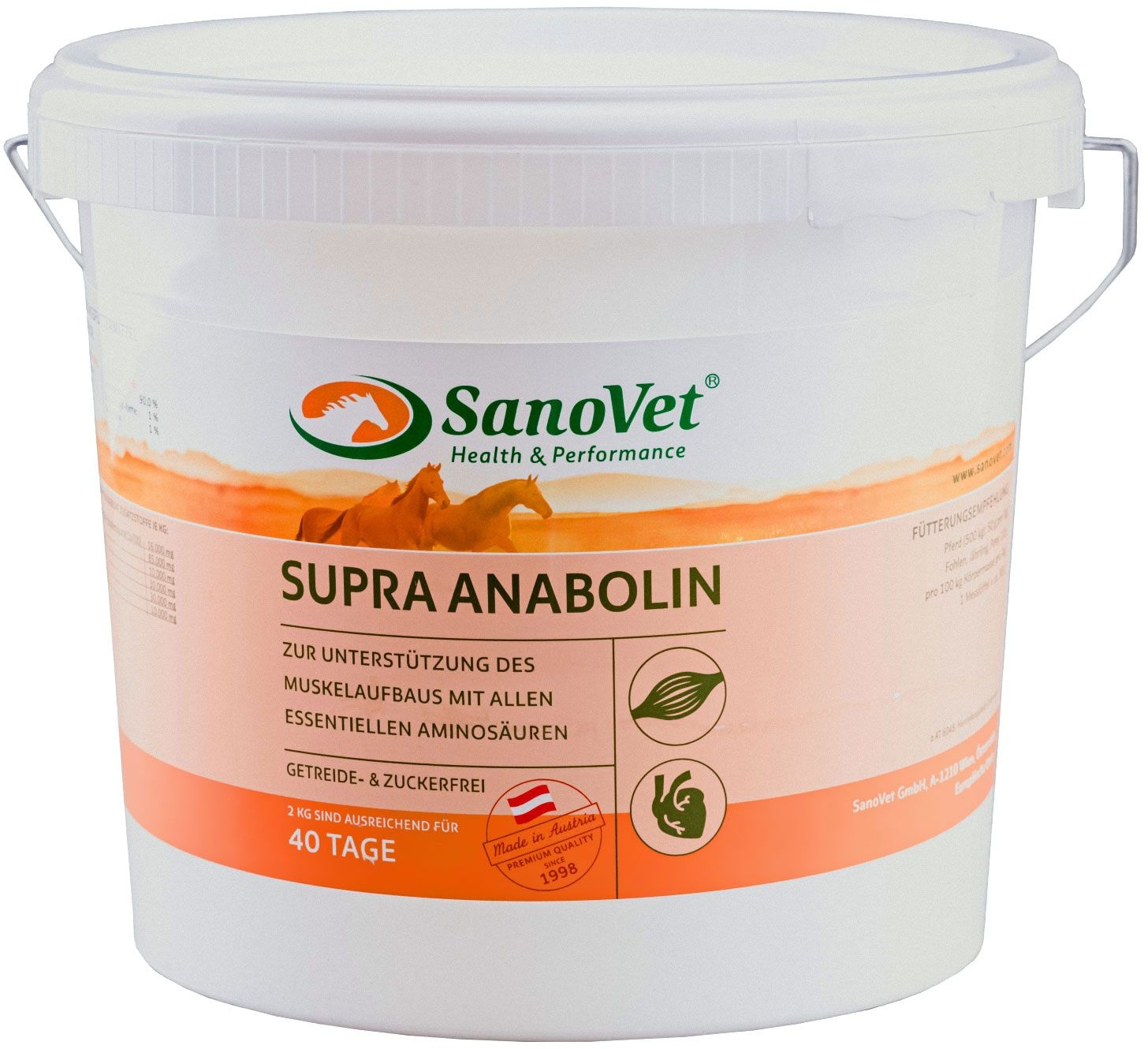 SanoVet Supra Anabolin Pulver 2 kg