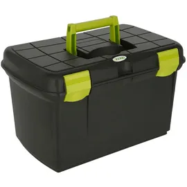 Kerbl Putzbox Arrezzo 40x25x24,5 cm Schwarz/Pistazie