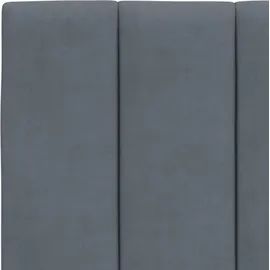 vidaXL Hanko 140 x 200 cm Dunkelgrau